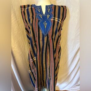 Striped Multicolor woven African Batakari